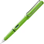 Lamy Stylo plume Safari vert B (Vert, Vert Brillant, 1x)