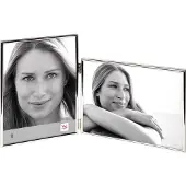 Walther design Chloe 2x10x15 1 Vertical 1 Horizontal Photo Photo Frame Noir