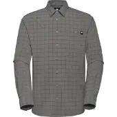 Mammut Lenni Long Sleeve Shirt Gris L Homme