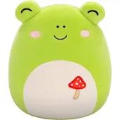 Squishmallows Peluche Wendy Frog, 19 cm, 3 ans et +,