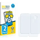 BROTECT Full-Cover Protection Mat (Samsung Galaxy S9), Téléphone portable : film de protection, Gris