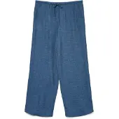 Vero Moda Pantalon 'VMMelaney' bleu chiné