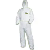 Uvex combinaison à usage unique (NR) blanc, XL