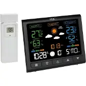 TFA-Dostmann TFA CONTRAST 35.1171.01 Station météo sans fil Prévisions pour 12 à 24 heures Nombre (35.1171.01)
