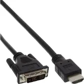 InLine câble vidéo/audio - HDMI / DVI - 5 m