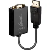 Lindy DisplayPort to VGA Adapter adaptateur vidéo externe - noir