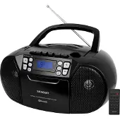 Sencor SPT 3907 B, Digital, FM, 87.5 - 108 MHz, Lecteur, CD-R, CD-RW, Aléatoire, Répétition