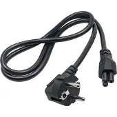 Aucune Câble d'alimentation - AK-NB - 08A - 3 Broches CEE 7/7 - Noir - 1 m