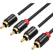 Vention 2rca (cinch) To 2rca (cinch) Cable Vab-r06-b200 2m (black)