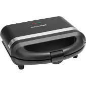 Concept SV3052 Grille-pain à sandwich, Machine à panini, Argent, Gris, Noir