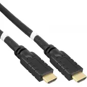 APC Câble HDMI High Speed avec Ethernet 15m, avec amplificateur, 4K@60Hz, blindage 3x, M/M, connecteurs plaqués or