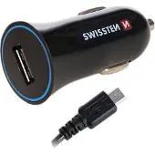 Swissten 1A 1USB - Chargeur de voiture Micro USB - 8595217440555