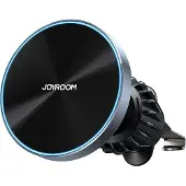 JOYROOM support magnétique de voiture chargeur sans fil 15W pour bouche d'aération noir (JR-ZS240 Pro)
