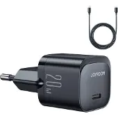 JOYROOM JR-TCF02 (20 W, 1 portion), Chargeur USB, Noir