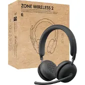 Logitech Casque - - Zone Wireless 2 UC - Intra-auriculaire - Bluetooth - Anti-bruit actif