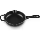 Le Creuset Poêle Le Creuset Skillet Rond Mat Noir 16 cm