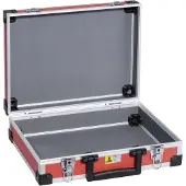Allit Valise pour ustensiles "AluPlus Basic", taille : L, rouge Volume : 35 litres, cadre en aluminium avec applications en plastique,