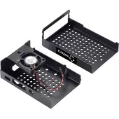 Renkforce RF-4507494, Rectangulaire, Aluminium, Noir, 95 mm, 85 mm, 35 mm