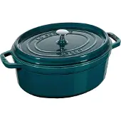 Zwilling Iron La Cocotte Oval Cast Casserole Baking Dish 5.5l Argenté