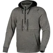 Macna Byron sweat à capuche pour moto, gris, L