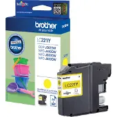 Brother LC-221Y - Jaune - Cartouche d'encre