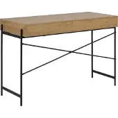 AC Design Angus Bureau avec 1 porte, coulissante, imitation chêne.