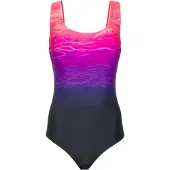 LASCANA Maillot de bain bleu foncé / violet / rose / rose néon