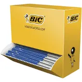 BIC Pack économique stylos à bille M10 bleu 90 + 10 GRATUITS