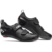 Sidi Chaussures de vélo de course T-5 Air Carbon, Couleur:black/black, Taille:44