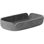 Muuto Restore Plateau Grey Mélange | 28 x 15.5 CM | 11 x 6.1"