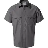 Craghoppers Kiwi Short Sleeve Shirt Bleu S Homme