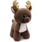 Nici Nounours Renne En Mousse Au Chocolat 45 Cm