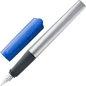 Lamy stylo à cartouche nexx bleu/argent A (pour débutants) (1x)