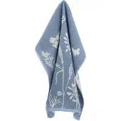 Bunzlau Castle Essuie Main Bunzlau Castle Wild Flowers Grey-Blue