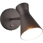 TRIO Lampe de chevet Enzo noir