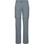 Mammut Hiking V Zip Off Pants Gris 40 / Regular Femme