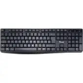 Equip 245215 Clavier USB filaire noir,US Layout