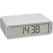 TFA-Dostmann 60.2560.02 radiopiloté(e) Réveil blanc Heures de réveil 1