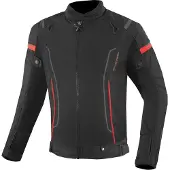 Bogotto Vysio blouson textile moto étanche 3en1, noir/rouge, 4XL