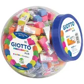Sublime Market Connect Fluo-Radierer Thermoplastisches Elastomer (TPE) Blau, Fuchsia, Grün, Orange, Gelb