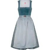 Spieth & Wensky Dirndl 'Fee' turquoise