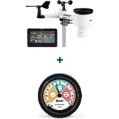 Alecto WS-5500, Station météo, Noir