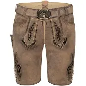 Spieth & Wensky Pantalon folklorique 'Fulvier' marron