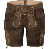 Spieth & Wensky Pantalon folklorique brun foncé