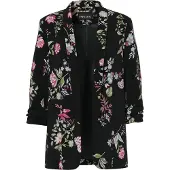 Pieces Blazer 'PCBoss' vert / lilas / framboise / noir
