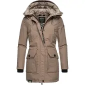 NAVAHOO Veste d’hiver chamois / noir / blanc