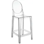 Kartell One More Tabouret de bar Crystal | 75 cm