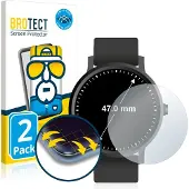 BROTECT Film de protection plein écran Film de protection d'écran clair transparent, Film de protection pour smartwatch, Transparent