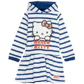 Cerda Hello Kitty Hello Kitty Terry Long Sleeve Dress French Blanc,Bleu 10 Years Fille