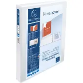Exacompta Classeur 2 anneaux en d 30mm remborde 3 pochettes exterieures krea cover - a4 maxi 51822e